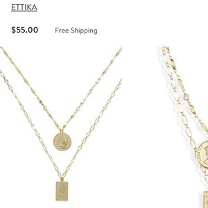 Ettika Gold Layered Necklace